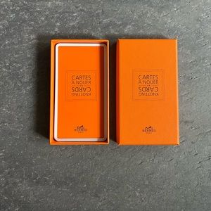 HERMES Knotting Cards, Scarf Tying Cards